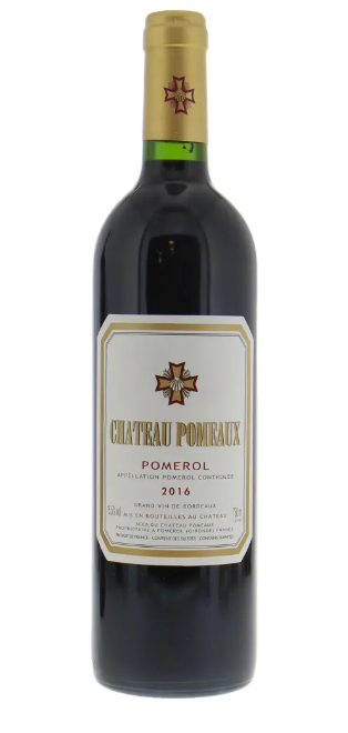 CHÂTEAU POMEAUX POMEROL 2016 (75CL)