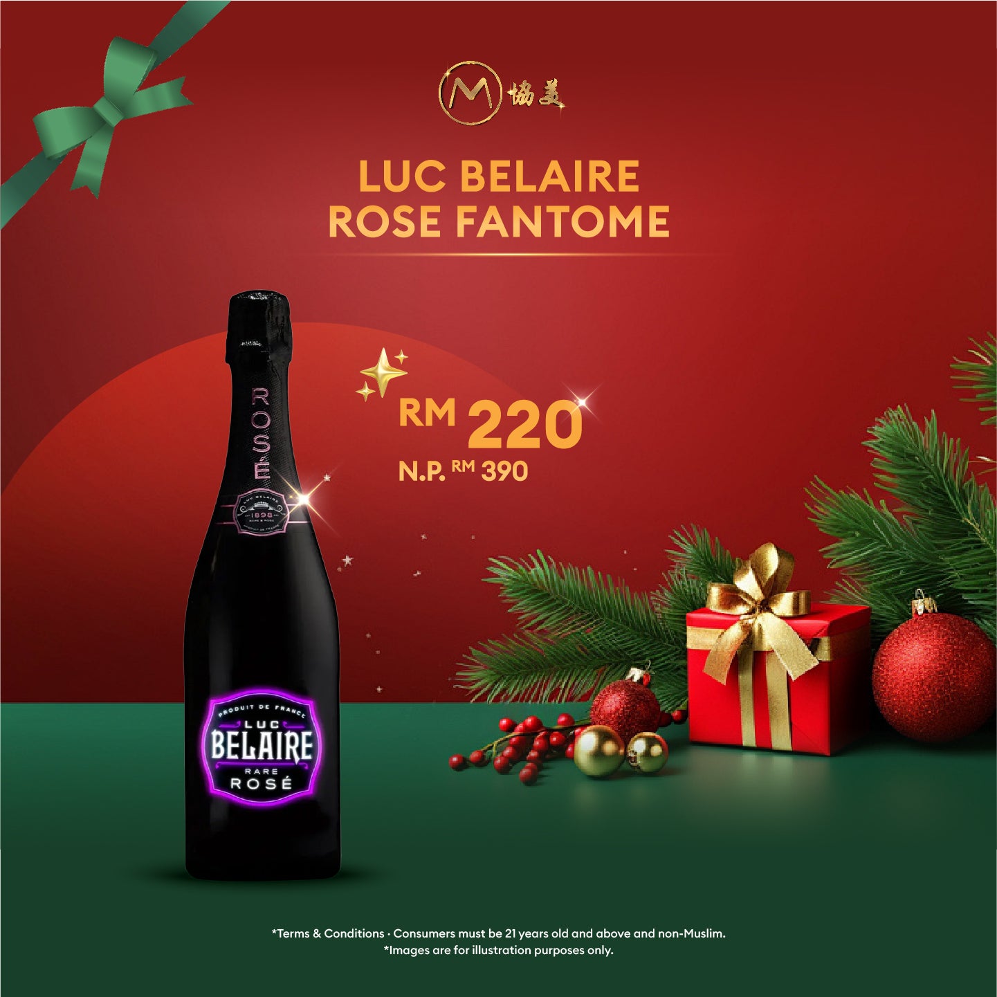 Luc Belaire Rosé Fantome