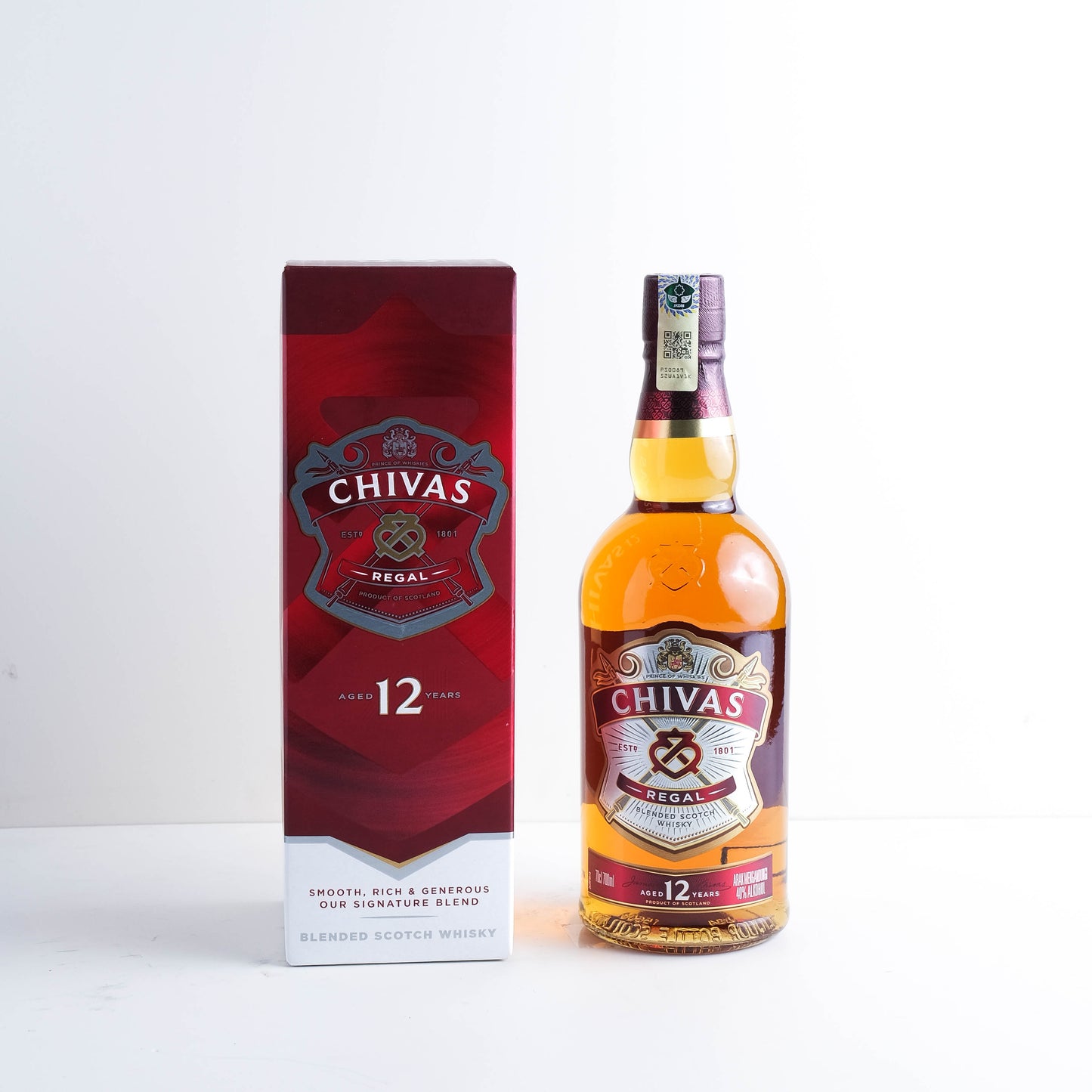 Chivas Regal 12 Year Old 40% Standard (70cl)