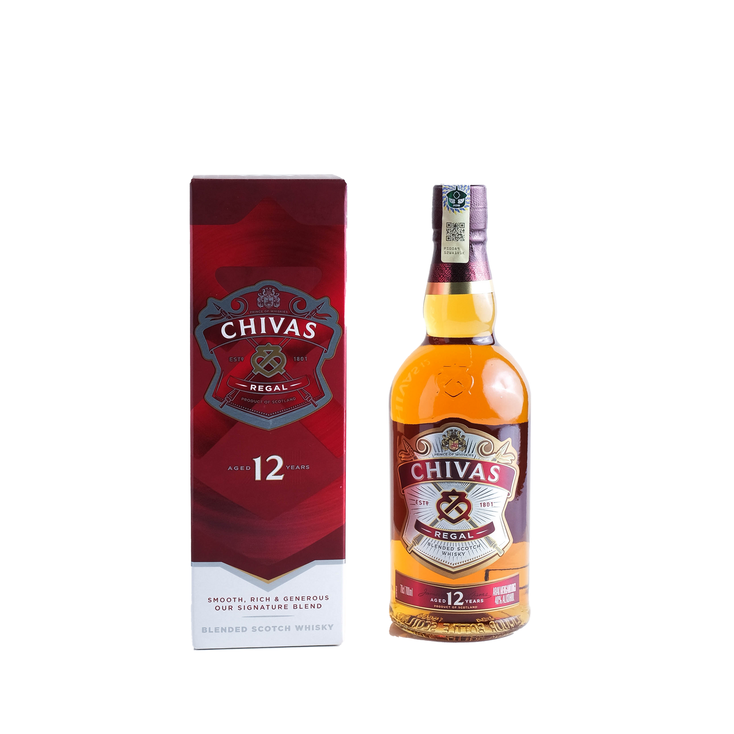 Chivas Regal 12 Year Old 40% Standard (70cl)