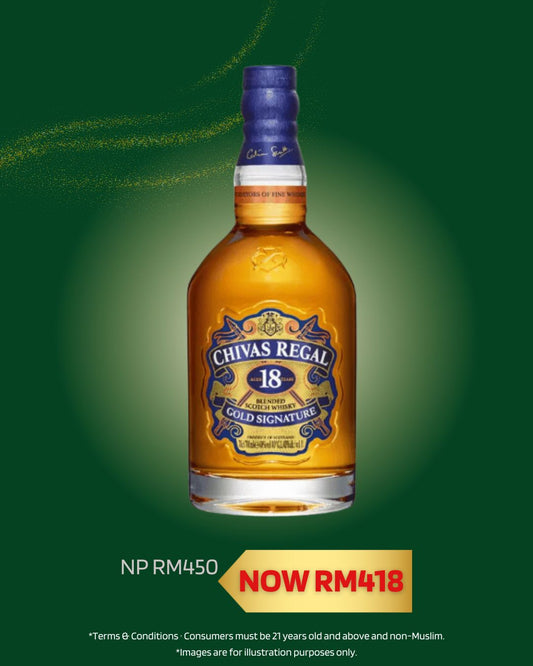 Chivas Regal 18 Years Old  Blended Scotch (750ML)